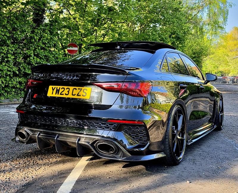 Used Audi RS3 Advanced 565 HP (415 kW) 2023 Black Sedan