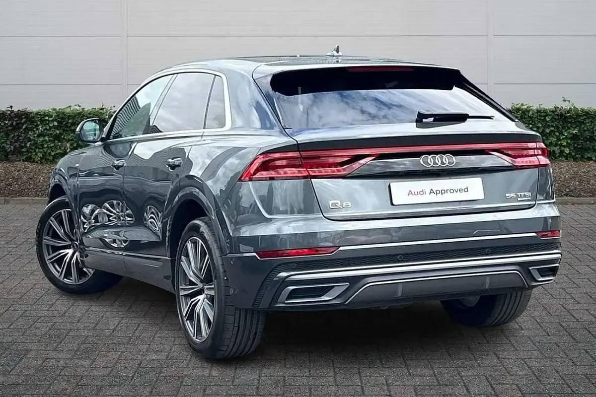 Used Audi Q8 S-Line 340 HP (250 kW) 2022 Grey SUV