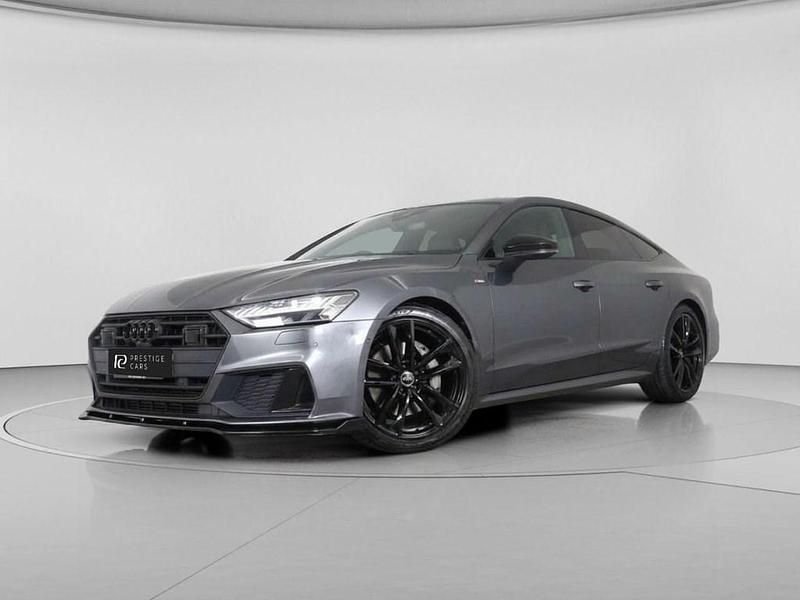 Usado Audi A7 Black Edition 340 CV (250 kW) 2021 Gris Berlina