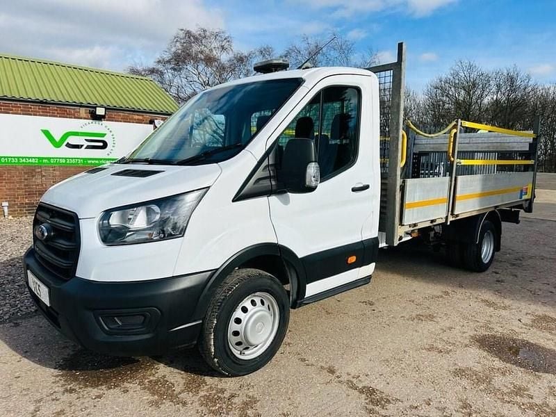 Used Ford Transit S 130 HP (95 kW) 2022 White Cabriolet