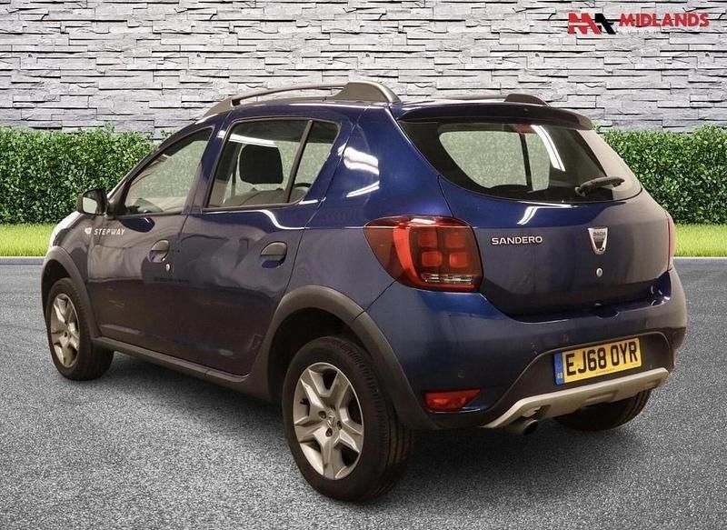 Used Dacia Sandero Comfort 90 HP (66 kW) 2018 Blue Hatchback