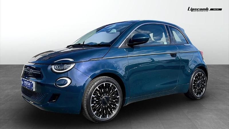 Used Fiat 500e La Prima 85 kW (116 HP) 2023 Green Hatchback