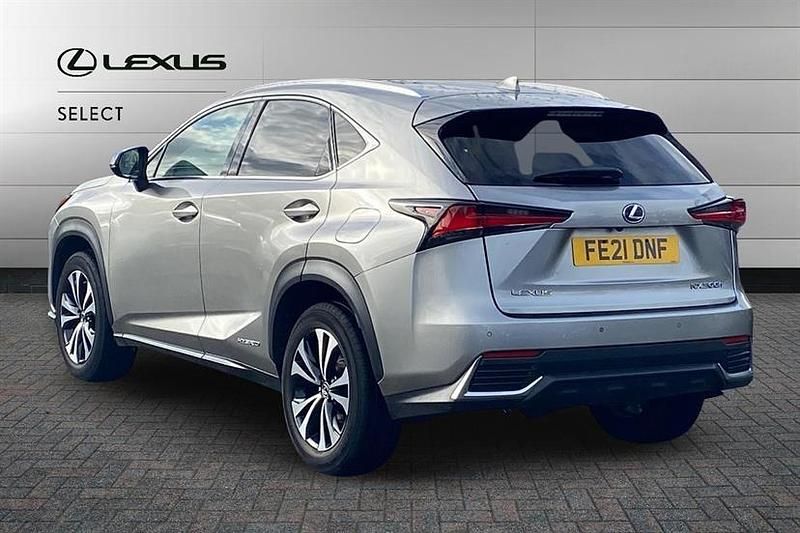Used Lexus NX300h Sport Line 197 HP (144 kW) 2021 Silver SUV