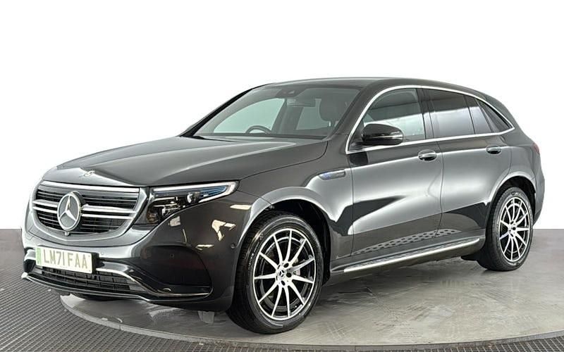 Used Mercedes EQC400 AMG line 300 kW (408 HP) 2021 Grey SUV