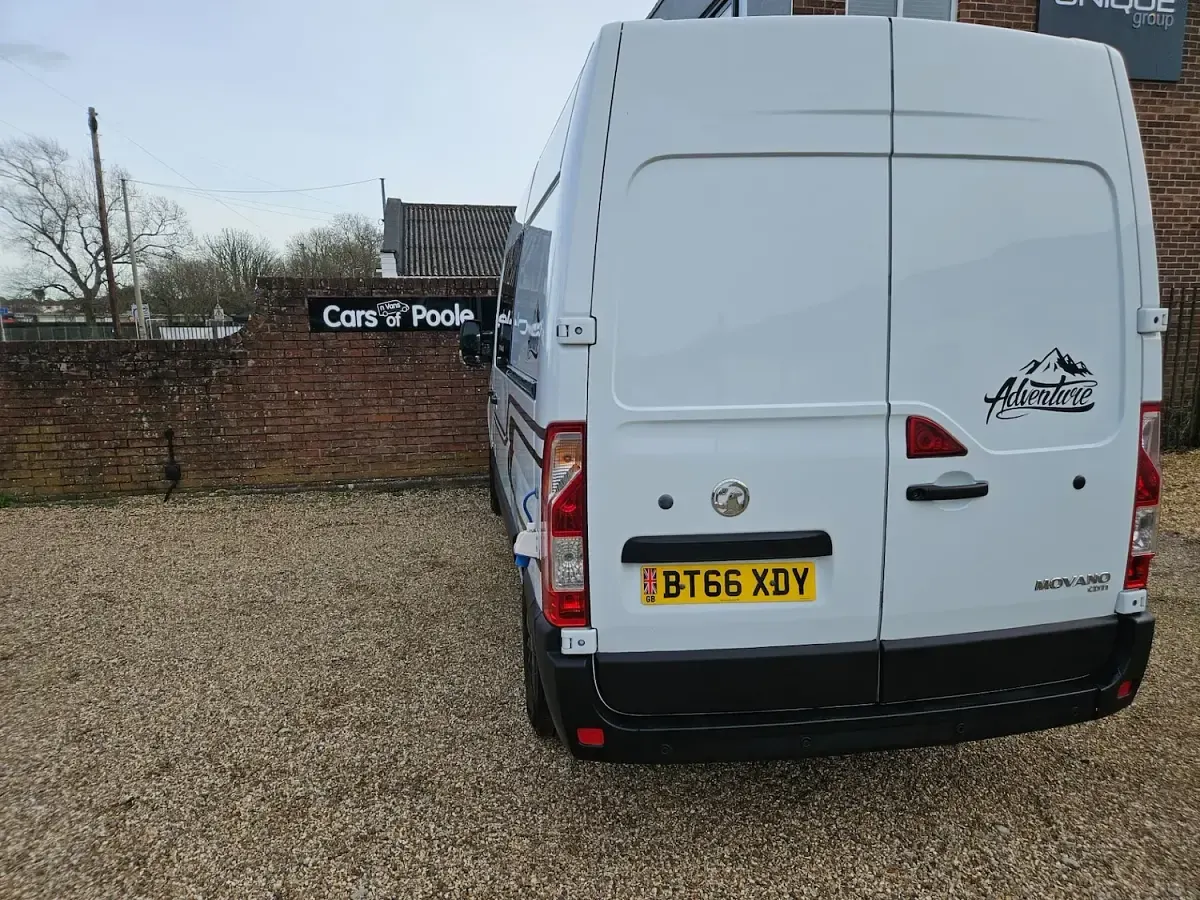 Used Vauxhall Movano 130 HP (95 kW) 2016 White MPV
