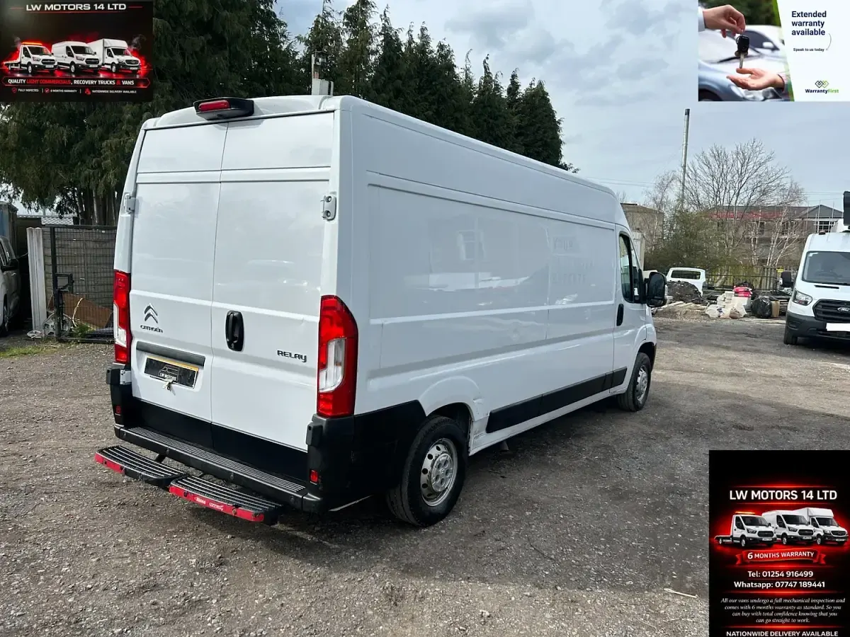 Used Citroën Relay 140 HP (102 kW) 2021 White Van