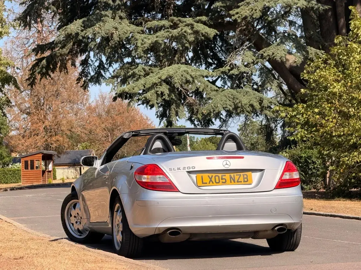 Used Mercedes SLK200 2005 Silver Cabriolet
