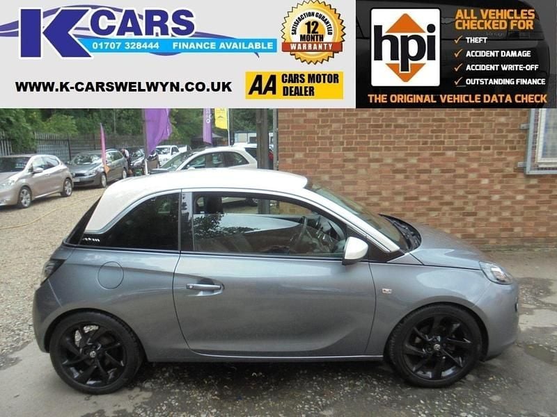 Grey Used 2016 Vauxhall Adam Slam Hatchback | £7,490 (Fair price) - Image 1/3