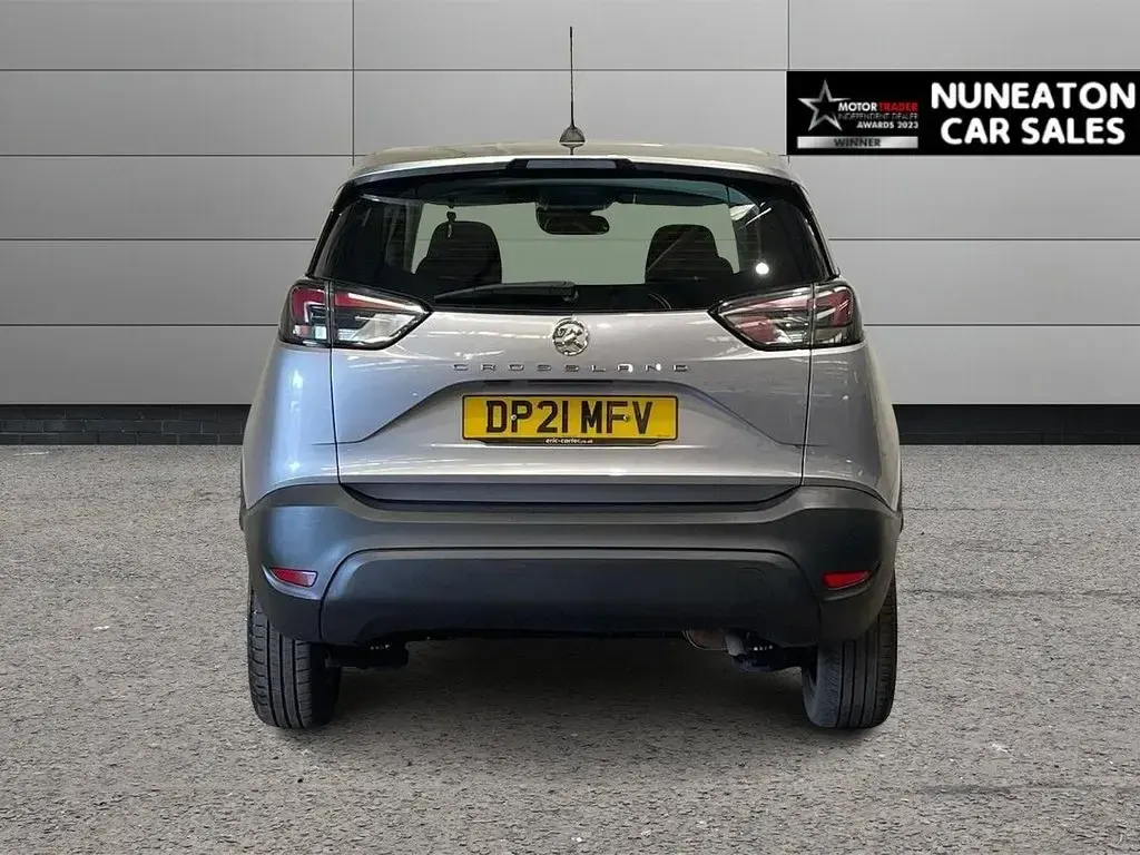 Used Vauxhall Crossland S 110 HP (80 kW) 2021 Grey SUV