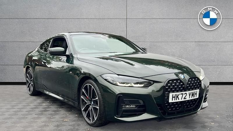 Green Used 2022 BMW 420 M Sport Coupe | £32,990 (A bit pricey) - Image 1/4