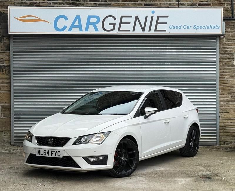 White Used 2014 Seat Leon FR Hatchback | £5,250 (Good price) - Image 1/4