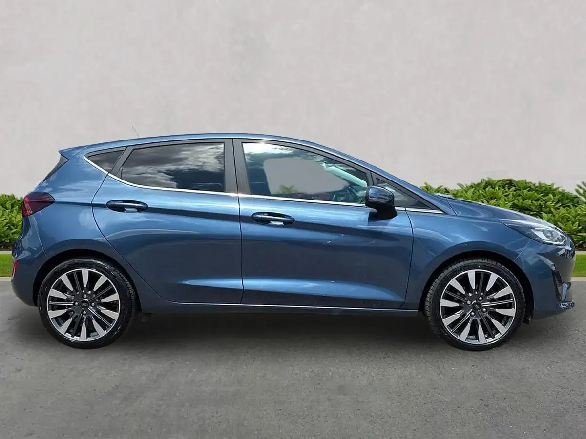 Used Ford Fiesta Titanium X 125 HP (91 kW) 2023 Blue Hatchback