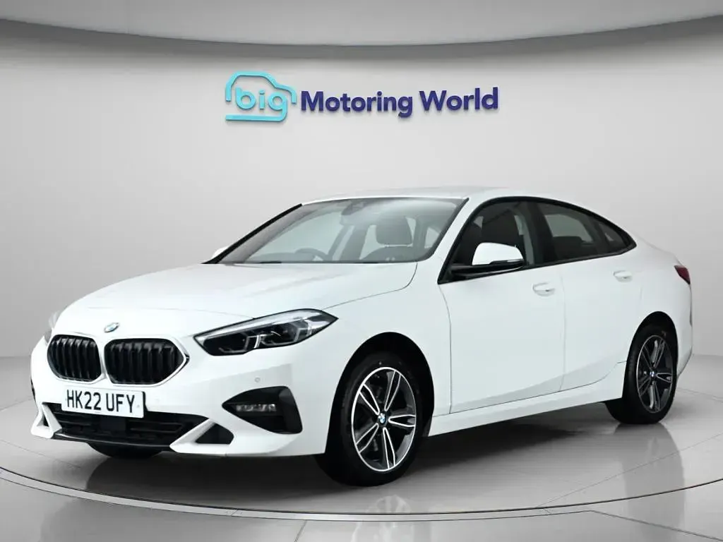Used BMW 218 Sport Line 136 HP (100 kW) 2022 White Coupe