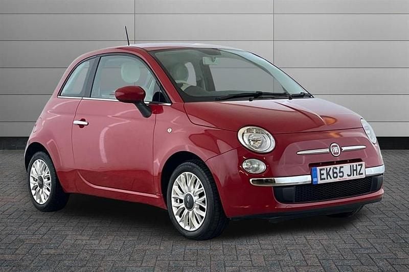 Used Fiat 500 Pop Star 69 HP (50 kW) 2015 Pasodoble red Hatchback