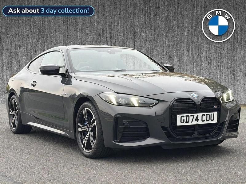 Grey Used 2024 BMW M440 M Sport Sedan | £49,399 (Expensive) - Image 1/4