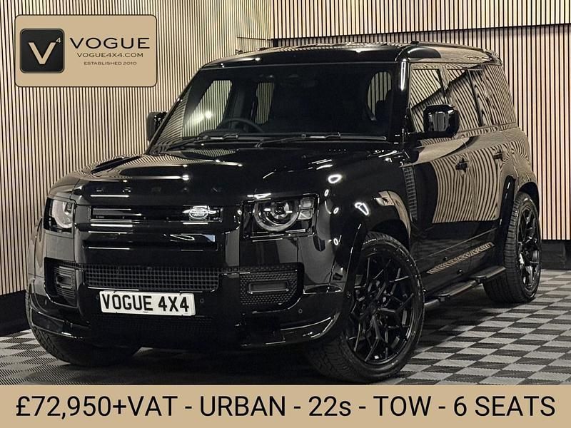 Black New 2025 Land Rover Defender SE Dynamic SUV | £72,950 (Fair price) - Image 1/4