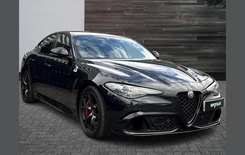 Used Alfa Romeo Giulia Quadrifoglio 503 HP (369 kW) 2022 Black Sedan