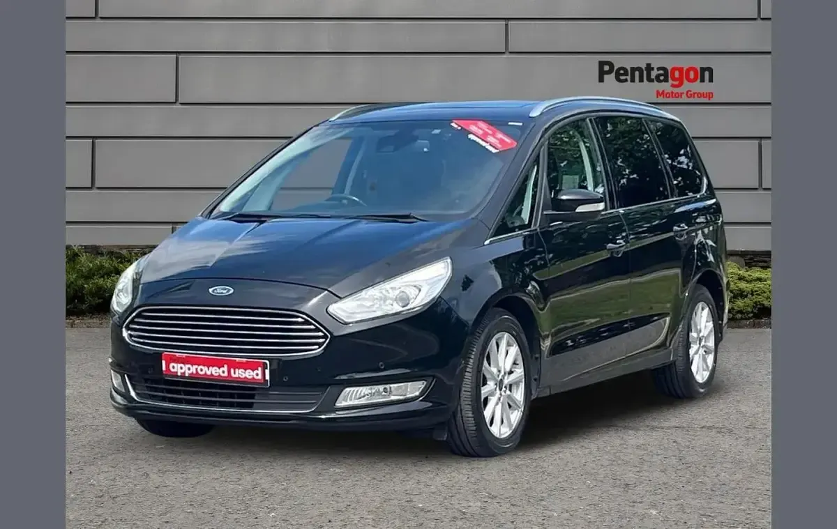 Used Ford Galaxy Titanium X 147 HP (108 kW) 2017 Black MPV