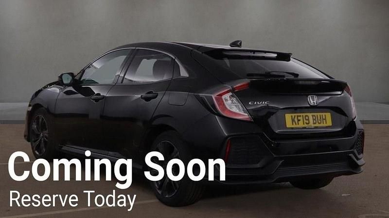 Used Honda Civic SR 126 HP (92 kW) 2019 Black Hatchback