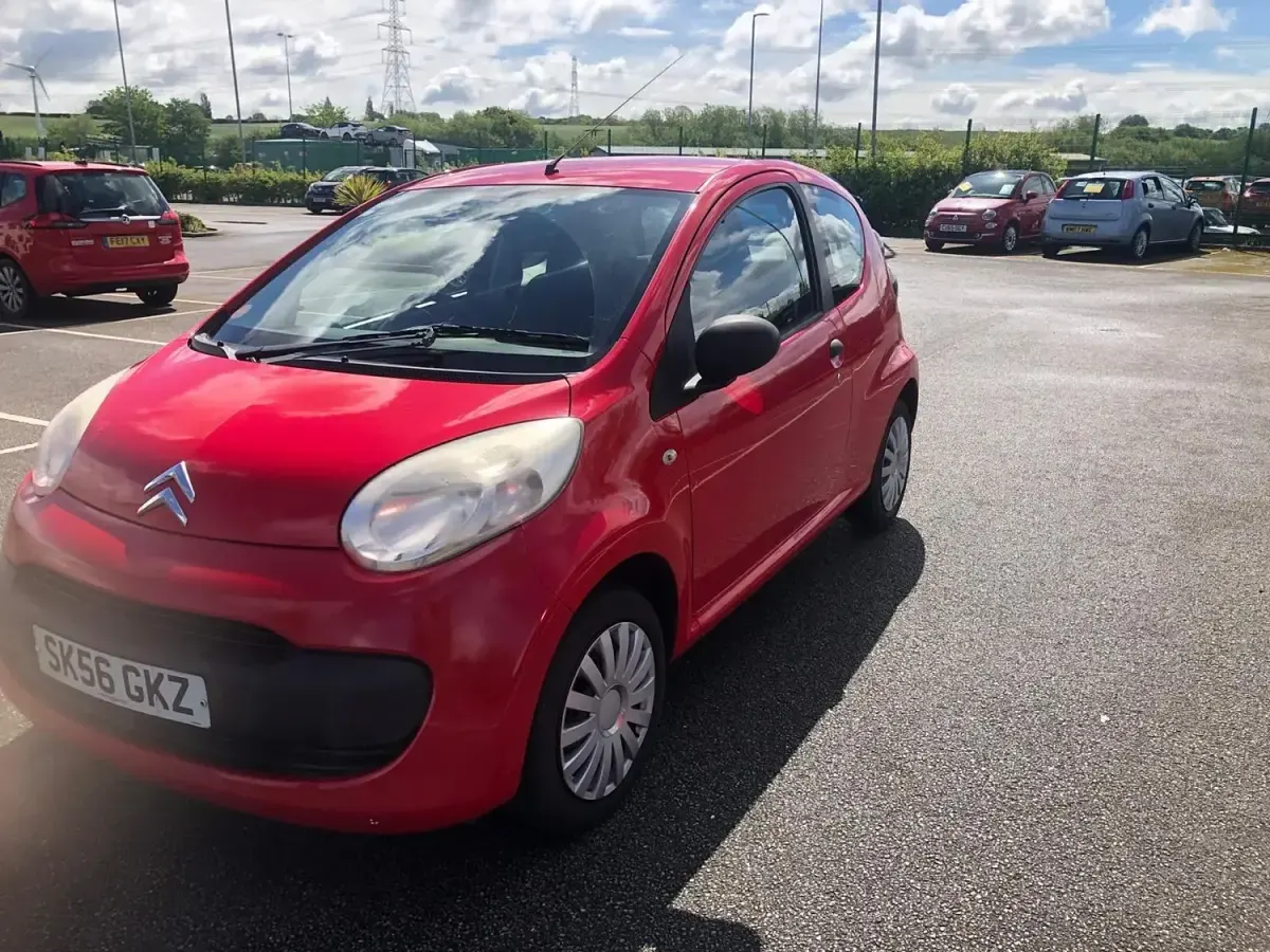 Usata Citroën C1 68 CV (50 kW) 2006 Rosso Utilitaria