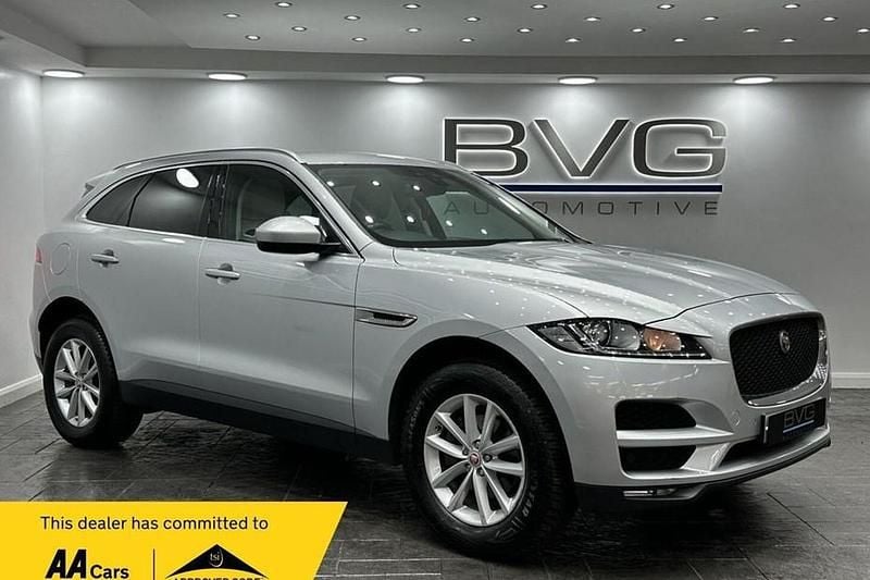 Silver Used 2017 Jaguar F-Pace Prestige SUV | £12,994 (Good price) - Image 1/1