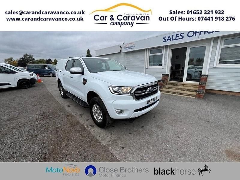 White Used 2021 Ford Ranger XLT Pickup | £11,450 (Good price) - Image 1/3