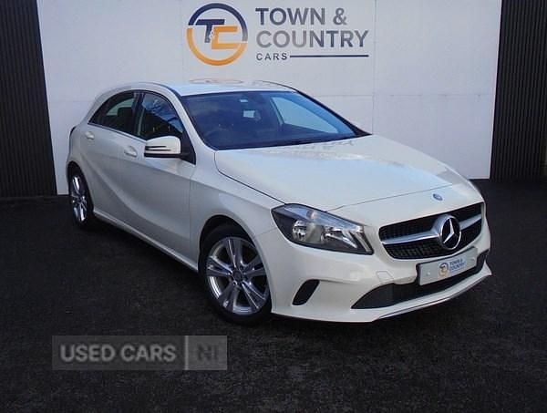 Used Mercedes A160 2017 White Hatchback