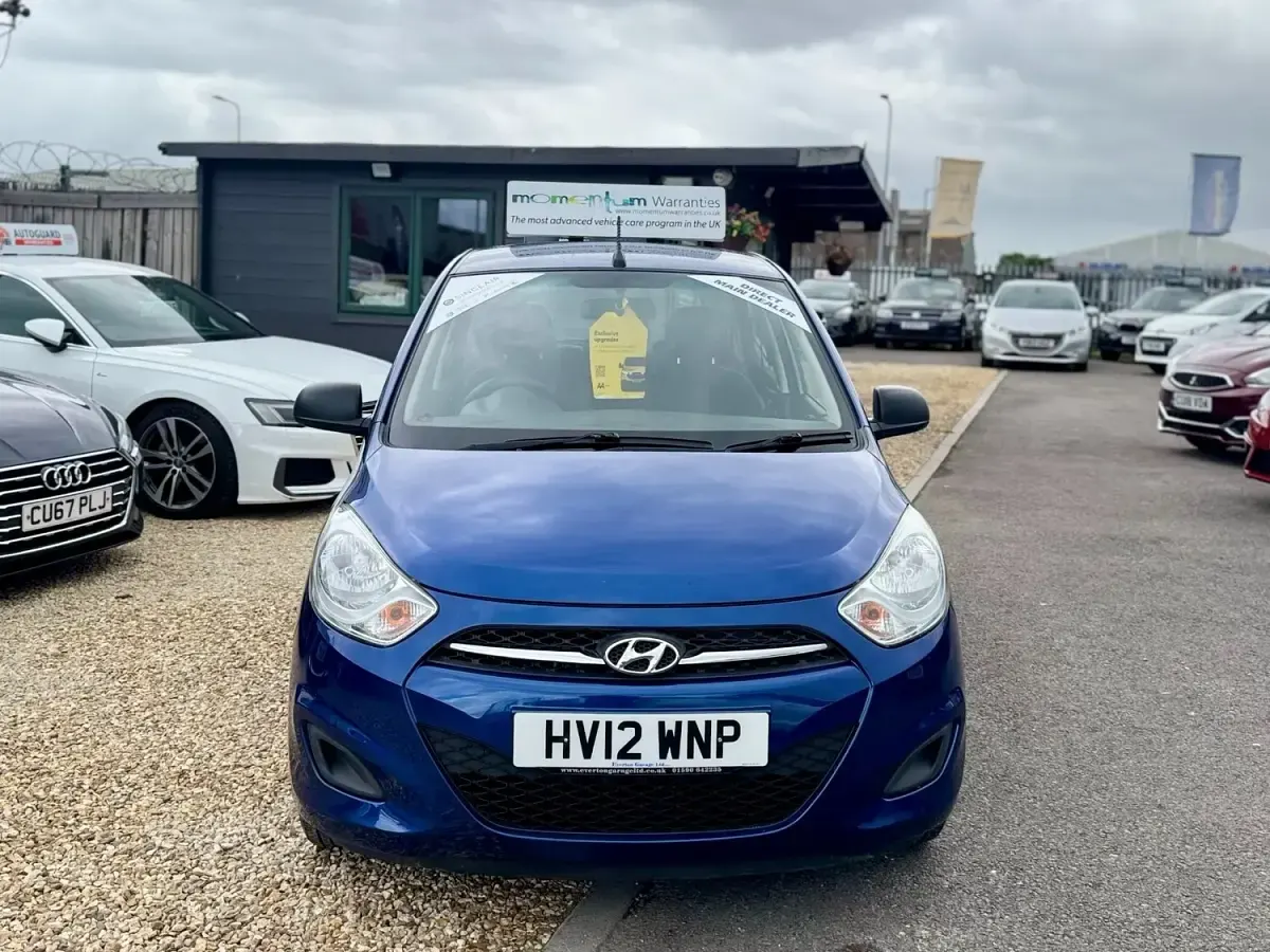 Used Hyundai i10 Classic 2012 Blue Hatchback