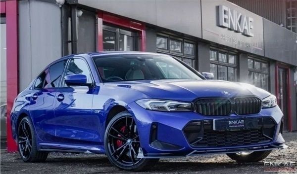 Blue Used 2022 BMW 330 M Sport Sedan | £32,495 (Expensive) - Image 1/1