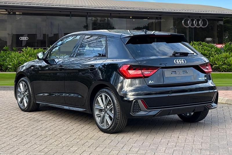 New Audi A1 Sportback S-Line 2026 Black Hatchback