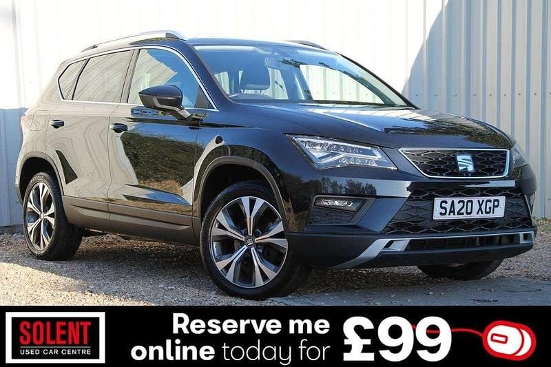 Black Used 2020 Seat Ateca SE Technology SUV | £13,990 (Fair price) - Image 1/3