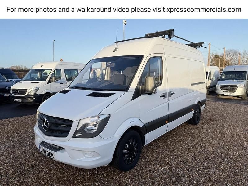 Used Mercedes Sprinter 140 HP (102 kW) 2018 White Van