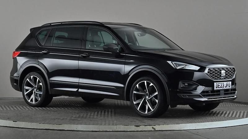 Black Used 2023 Seat Tarraco FR Sport SUV | £23,998 (Fair price) - Image 1/4