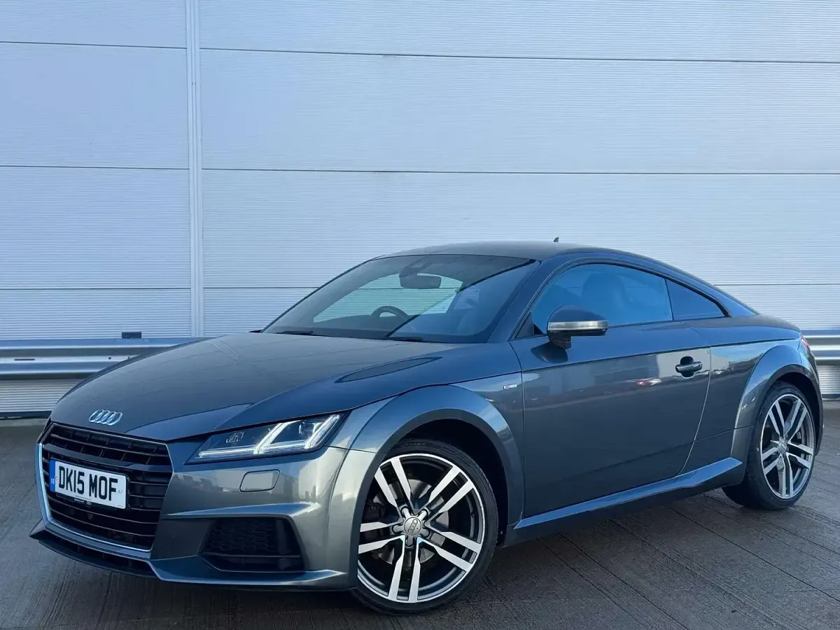 Used Audi TT S-Line 184 HP (135 kW) 2015 Grey Coupe