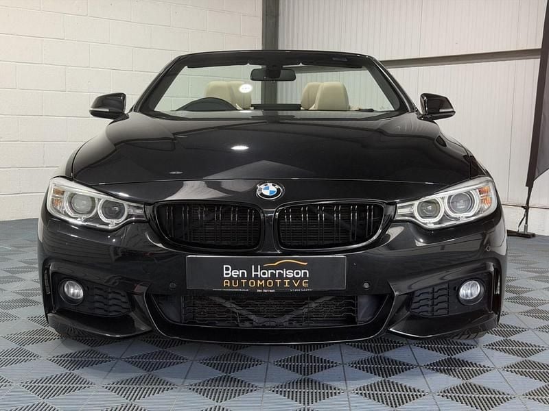 Begagnad BMW 420 M Sport 2016 Svart Cab