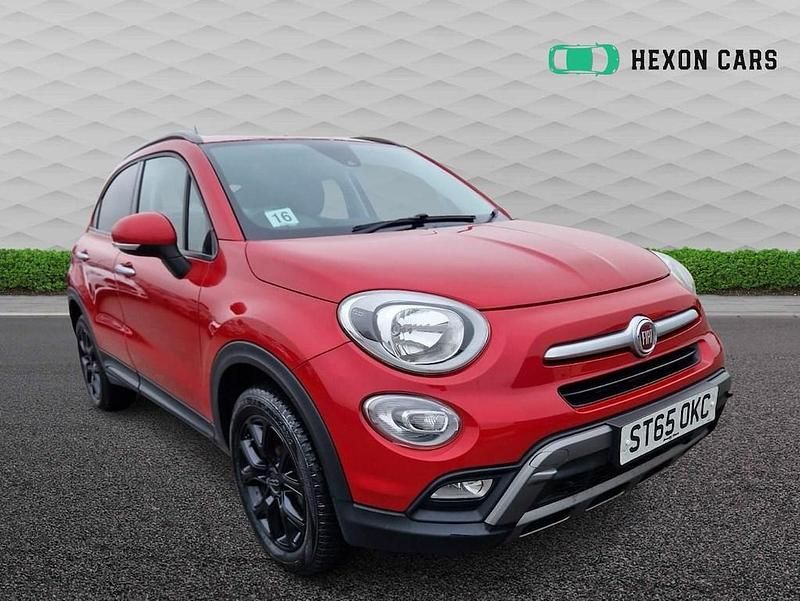 Red Used 2015 Fiat 500X Cross SUV | £5,895 (Fair price) - Image 1/3