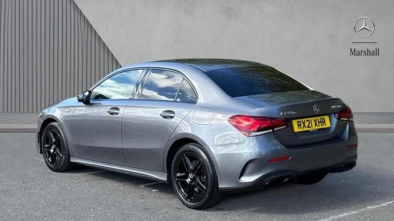 Used Mercedes A250 AMG line 218 HP (160 kW) 2021 Grey