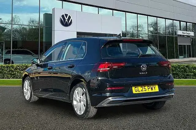 Used VW Golf VIII Style 150 HP (110 kW) 2025 Black Hatchback