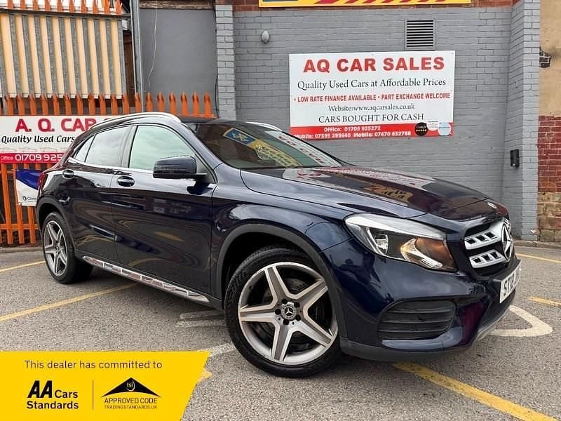 Blue Used 2018 Mercedes GLA220 AMG line SUV | £12,990 (Good price) - Image 1/4