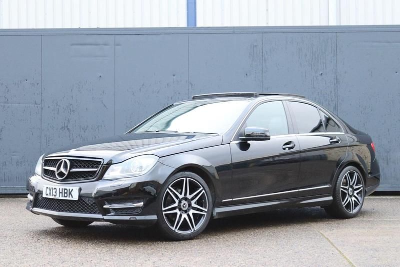 Black Used 2013 Mercedes C250 AMG Sedan | £5,795 (Fair price) - Image 1/4