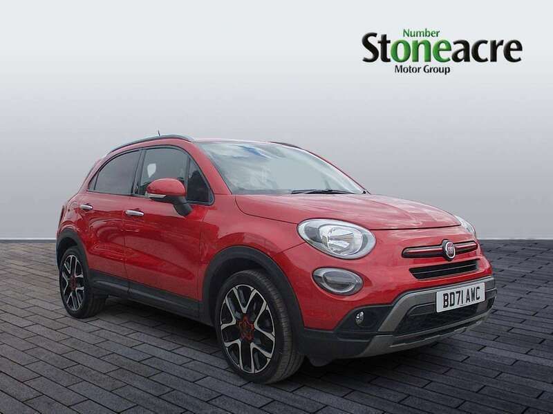 Red Used 2021 Fiat 500X Red SUV | £15,495 (Fair price) - Image 1/4