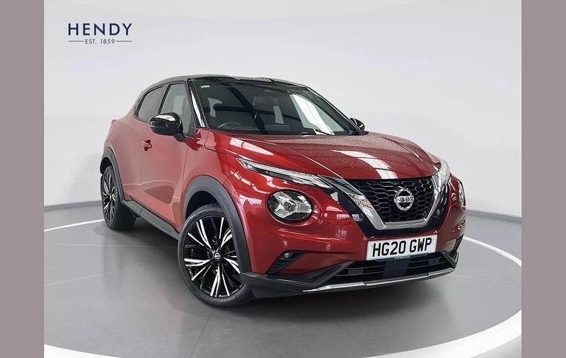 Red Used 2020 Nissan Juke Tekna+ SUV | £15,099 (Fair price) - Image 1/4