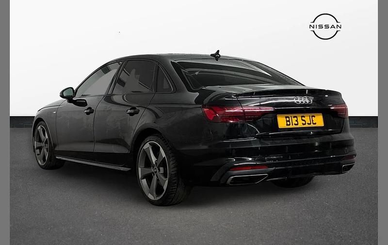 Used Audi A4 Black Edition 161 HP (118 kW) 2021 Black Sedan