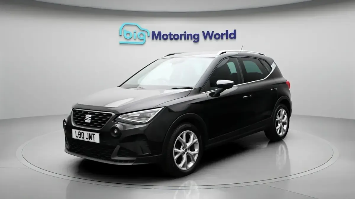 Used Seat Arona FR 110 HP (80 kW) 2021 Black SUV