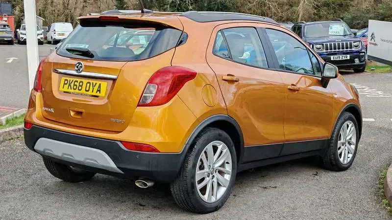 Used Vauxhall Mokka X Design Edition 140 HP (102 kW) 2018 Orange SUV