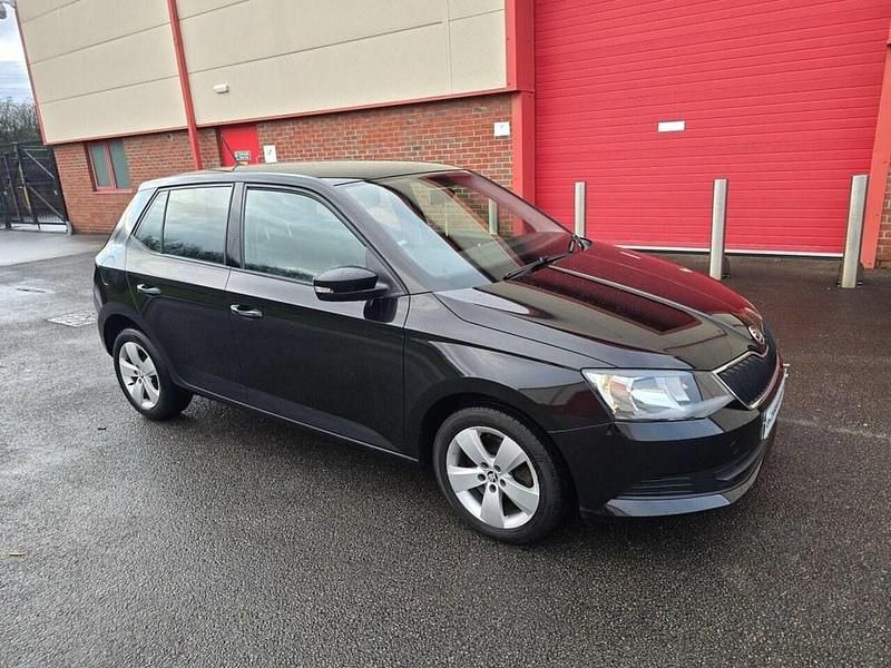 Used Skoda Fabia SE 110 HP (80 kW) 2017 Black Hatchback