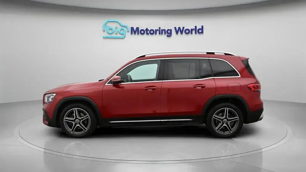 Used Mercedes GLB200 AMG line 163 HP (119 kW) 2021 Red SUV