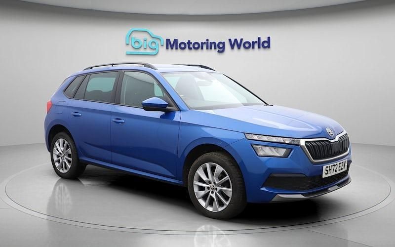 Used Skoda Kamiq SE Drive 95 HP (69 kW) 2022 Blue SUV