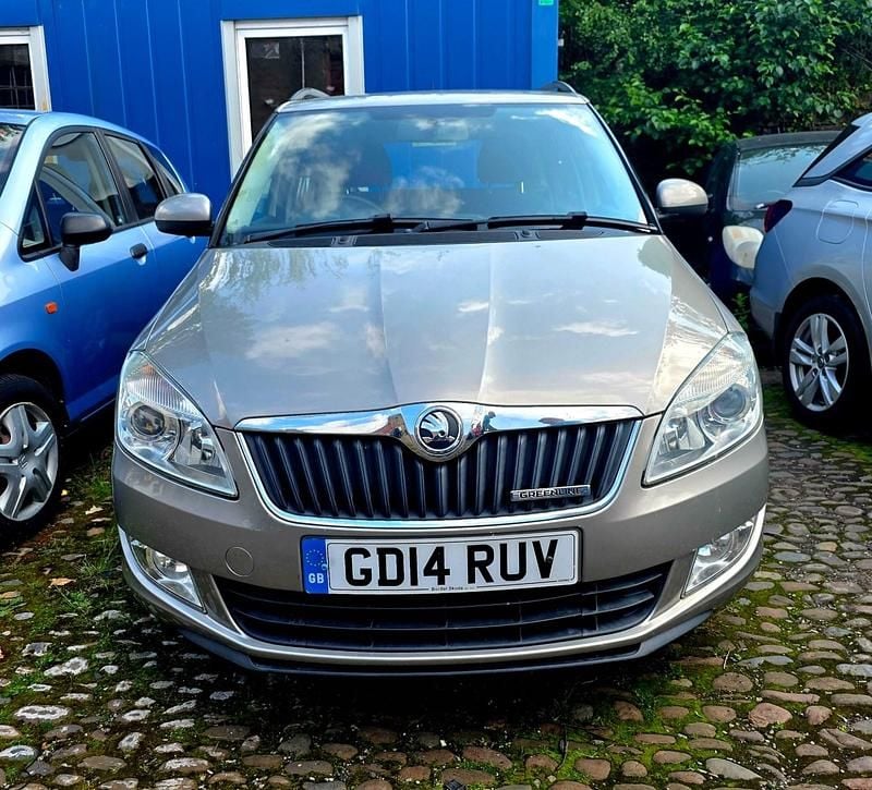 Used Skoda Fabia GreenLine 2014 Beige Hatchback