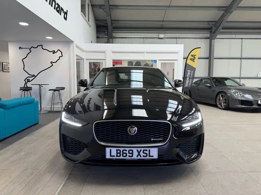 Used Jaguar XE R-Dynamic 300 HP (220 kW) 2020 Black Sedan